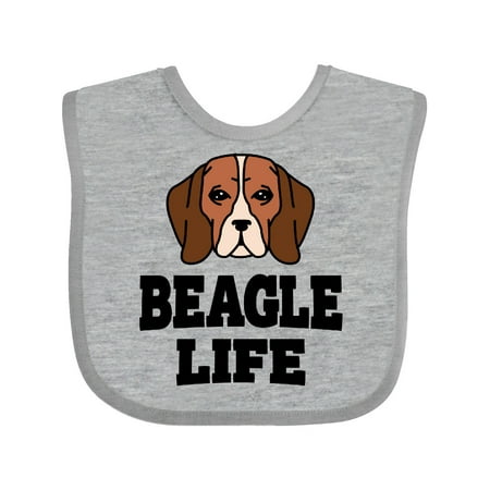 

Inktastic Beagle Life Gift Baby Boy or Baby Girl Bib