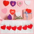 thumbnail image 5 of 1Set 2 Sets 2 Colors Craft Paper Cardstock for DIY Card Craft Making Heart with 100Pcs Flat Round Acrylic Double-sided Tape Mixed Color 105x100x0.2mm 50pcs/set 1 set/color DIY, 5 of 6