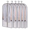 thumbnail image 2 of YAOMOBB Clear Garment Bag Waterproof Breathable Clear PVC Garment Cover for Wardrobe Hanging Clothes, 2 of 7