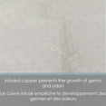 thumbnail image 2 of Cotton House - Copper Infused Mattress Protector, Hypoallergenic, Double Size, Beige, 2 of 4