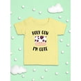 thumbnail image 3 of Holy Cow I'm Cute T-Shirt Infant -Smartprints Designs,  6 Months, 3 of 4