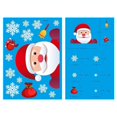 thumbnail image 1 of Pegatinas de pared de alce y Papá Noel, decoración de ventana, Feliz Navidad para el hogar, regalos de Navidad, Feliz Año Nuevo, 2024 Natal, 1 of 4