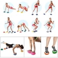 thumbnail image 3 of HSHDLDF RDLK 2pcs Durian Hemisphere Foot Massage Ball Inflatable Yoga Ball Fitness Balance Hemisphere Children's Sensory Integration Training Equipment, 3 of 7
