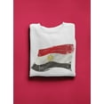 thumbnail image 3 of Waving Flag Of Egypt Sweatshirt Men -Image by Shutterstock, Male 4X-Large, 3 of 4