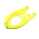 thumbnail image 1 of Cateissary Percha plástica plegable portátil del viaje de los surcos del &amp;anti-slip de la percha de la ropa Almacenamiento y organización del hogar amarillo, 1 of 6