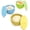 3-Pack Yellow, Green, Blue, variant on GVODE 3-Pack Silicone Bowl Liners with Lids for KitchenAid 4.5-5 Qt Tilt-Head Stand Mixers