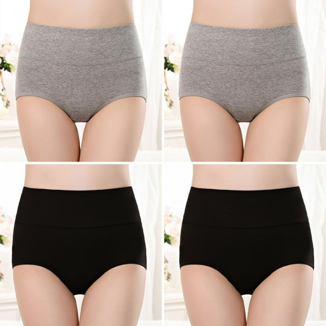 Soki Culottes pour Femmes 4 Pcs en Coton Taille Haute en Liquidation