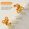 thumbnail image 4 of SHELLTON 3 Pack Dinosaur Toys, Pull Back Dinosaur Cars for Kids, Pull Back Vehicles Toys for Age 3-7 Boys Toy, Cars Dinosaurs Party Favor Easter Gifts for Boys, 4 of 8
