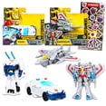 thumbnail image 1 of Set de Figuras de Acción Transformers Starscream y Prowl con Stickers, 1 of 4