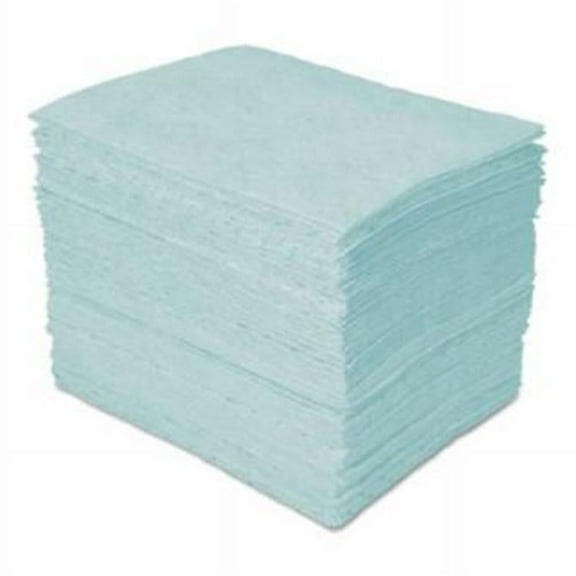 Brady Absorbent Pad,Universal,Green,PK100 SPCUN1719