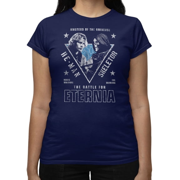 Masters Of The Universe Movie HeWomen's T Shirt (Navy, S-XXL)