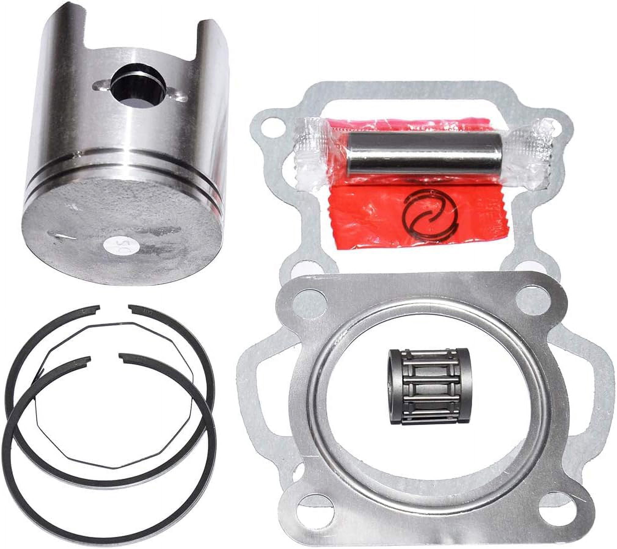 Piston 50mm + 0.5mm Rings Needle Bearings Kit Suzuki AX100 2-Stroke Engine AX 100cc