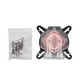 thumbnail image 2 of Universal Copper Base Water Cooling Block, GPU Water Cooling Block, Stainless Steel Buckle Holder 25 Water Channels 40MM For Computer PC GPU, 2 of 8