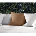 thumbnail image 5 of Gridlocked Brown Outdoor Pillow by Kavka Designs, 5 of 5
