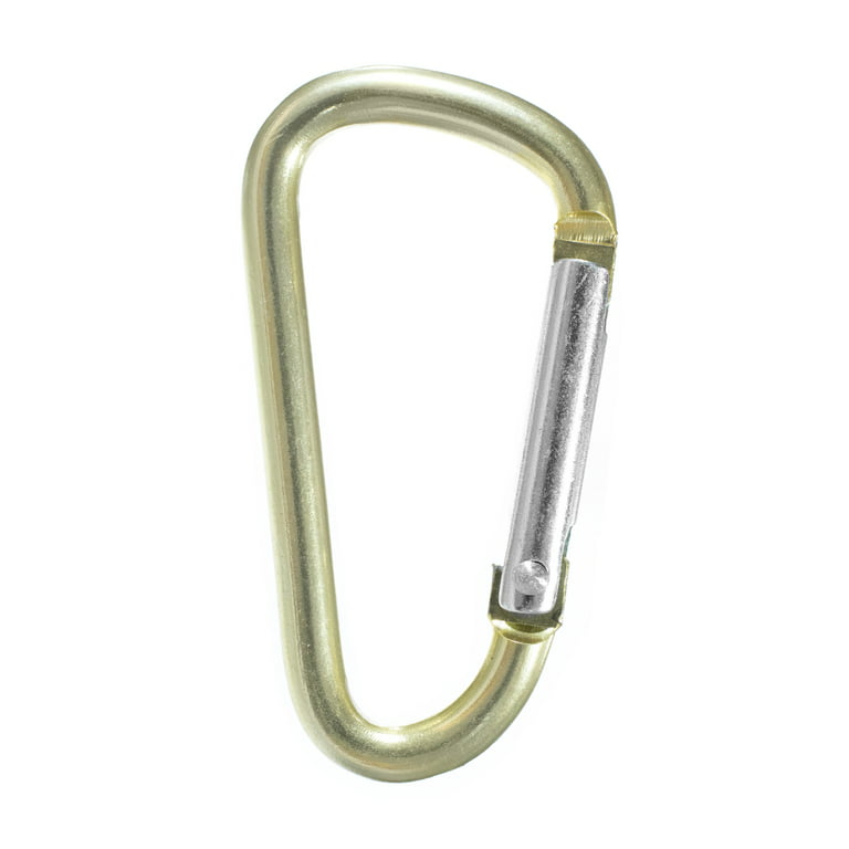 Paracord Planet 40 mm Durable Aluminum Mini Carabiner Clip Keychain with a  Spring Loaded Gate - Available in Assorted Colors & Pack Sizes - Hiking,  Traveling, at Home, In the RV, Fishing