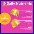 thumbnail image 5 of SmartyPants Teen Girl Multivitamin Gummies, Teen Vitamins with Biotin to Maintain Healthy Hair, Skin & Nails, Vitamins D3, B12 & Folate, 19 Nutrients, 60 Count, 5 of 15