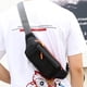 thumbnail image 5 of Riñonera de moda para hombre y mujer, bolso para correr con bolsillos ajustables para cinturón, para senderismo, viajes y caminar, 32x13x4cm, 5 of 5