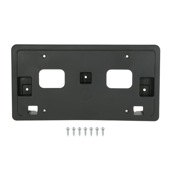 Unique Bargains License Plate Bracket for Honda Accord 2021-2022 - Black Front Bumper License Plate Holder Mounting - Replaces No.71145TVAF0/HO1068143