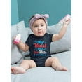thumbnail image 2 of My Heart Beats Red White Blue Bodysuit Infant -Image by Shutterstock,  6 Months, 2 of 4
