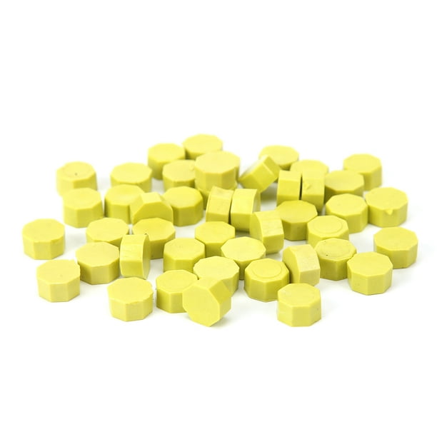 Ndcxsfigh 100 Cuentas Sello Cera Vintage Grano Cera Sellado para Sobre (E)