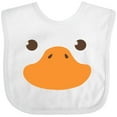 thumbnail image 3 of Inktastic Cute Baby Duck Face Boys or Girls Baby Bib, 3 of 4