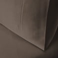 thumbnail image 2 of 400-Thread Count 100% Egyptian Cotton Elegant Solid Pillowcase Set Grey / Standard, 2 of 3