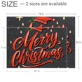 Christmas Polyester Chair Rugs Soft Modern Floor Mat for Home or