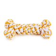 thumbnail image 4 of 2PCS Bone Dog Bite Toy Interactive Cotton Rope Dog Chew Toy Pet Teething Toy, 4 of 10