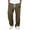 Brown, variant on Rhuody Trousers Pants For Men Athletic Workout Bottoms Track Traning Trousers Knit Straight Leg Baggy Everyday Trousers Retro Daily Wear Dark Green M