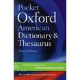 Pocket Oxford American Dictionary and Thesaurus (Paperback)