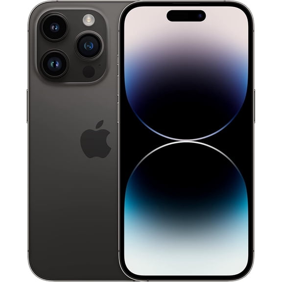 Pre-Owned Apple iPhone 14 Pro - Space - Unlocked - 1TB Black (Fair)