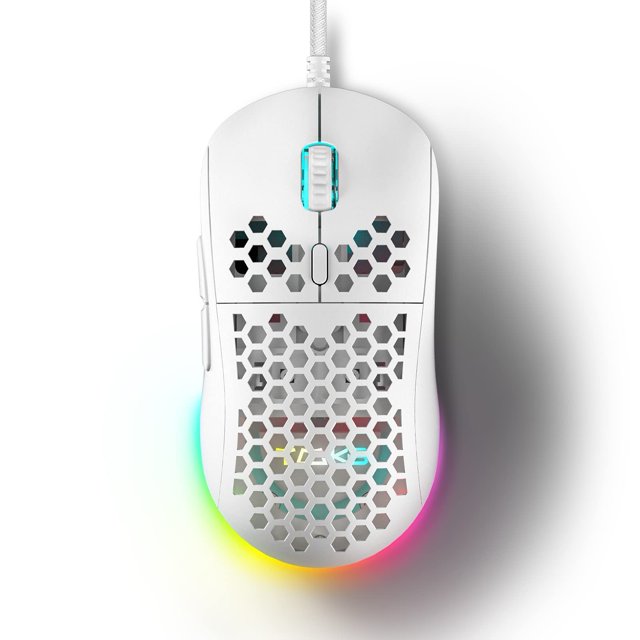 Ratón para juegos DIERYA M1SE con cable 12800 DPI RGB Windows/Linux