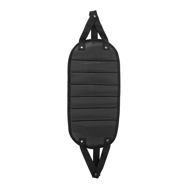 Hamac pour pieds d'avion, repose-pieds réglable et portable, pour bureau, repose-pieds sous le bureau, noir