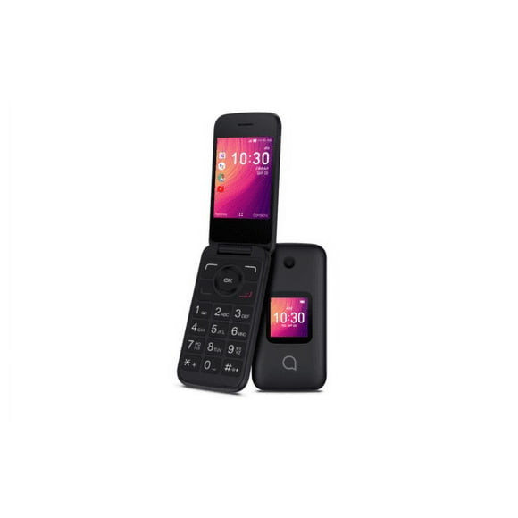 Alcatel GO FLIP 3 Noir 4GB 4052W (GSM Unlocked) FLIP Remis à Neuf