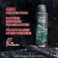 thumbnail image 4 of Dove Men+Care Antiperspirant Dry Spray Deodorant for Men Eucalyptus + Birch Scent with Plant Based Moisturizing Oil, 48 Hour Sweat and Odor Protection, 254ml Pack of 3, 4 of 5