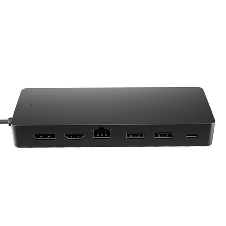 HP Universal USB-C Multiport Hub for Business 4K Laptop Docking Station with Warranty Card, Product Notice
