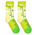 thumbnail image 2 of Cool Socks, Colorful Funny Novelty Prints, Cute Socks for Women, Mojito Recipe, 2 of 6