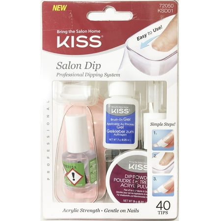 KISS Salon Dip Professional Dipping System (Best Professional Acrylic Nail Products)