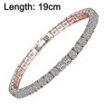 thumbnail image 2 of Women's Zircon Crystal Bracelet Exquisite Jewelry New Versatile Bracelet - 116taiy, 2 of 4