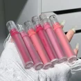 thumbnail image 2 of Heallor-pintalabios con efecto espejo, lápiz labial hidratante, 6 colores, maquillaje labial acuoso, té de leche, tinte de labios rojo, cosméticos, 2 of 5