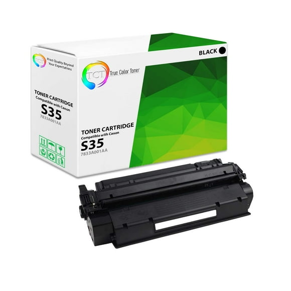 TCT Premium Compatible Toner Cartridge Replacement for Canon S35 7833A001AA Black Works with Canon ImageClass D300 D320 D340 D360, MF3240, PC-D320 D340 Printers (3,500 Pages)