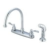 Kingston Brass NuWave French Double Handle Kitchen Faucet