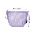 thumbnail image 3 of Portable Waterproof Makeup Organizers Triangular Structure Multiple Pockets Nylon Storage Bag for Cosmetics Accessories Yellow, 3 of 5