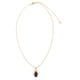 thumbnail image 1 of Clásico boda nupcial cristal lágrima colgante collar mujer, 1 of 9