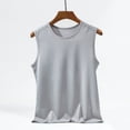 thumbnail image 7 of Dagugfen Workout Tank Tops for Men Mesh Breathable Regular Fitted Sleeveless Crew Neck Basic Layer Tops Summer Outdoor Activewear Tanks, 7 of 7