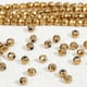 thumbnail image 4 of 254 cuentas de hematita de 3 mm chapadas en oro, redondas, facetadas, sueltas, para hacer joyas y manualidades., 4 of 9