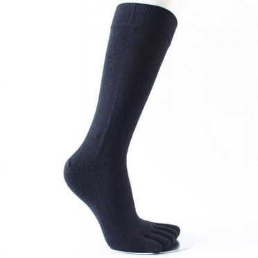 Men'S Cotton Long Five Fingers Socks Cotton Breathable Toe> Socks Deodorant Y7C3
