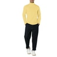 thumbnail image 2 of INSPIRE CHIC Men's Pullover Turtle Neck Long Sleeves Stretchy Slim Fit Tops 46 Beige, 2 of 7