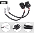 thumbnail image 4 of Unique Bargains Motorcycle Turn Signal Cable Adapter Connectors for Yamaha MT-10 Turn Signal Wiring Adapter Plug 2 Pcs, 4 of 6