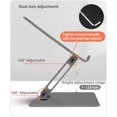 thumbnail image 5 of Soporte Plegable para Tableta XWSHYW Aluminio Ajustable Metal Resistente, 5 of 5